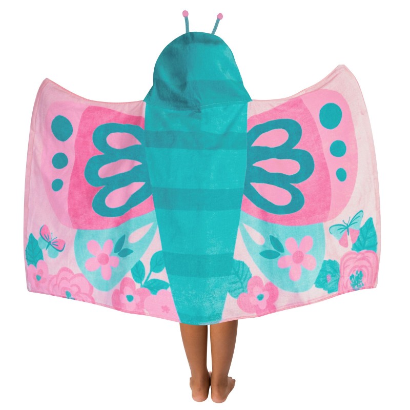 Brisača s kapuco METULJČEK