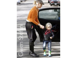 Gwen Stefani & son