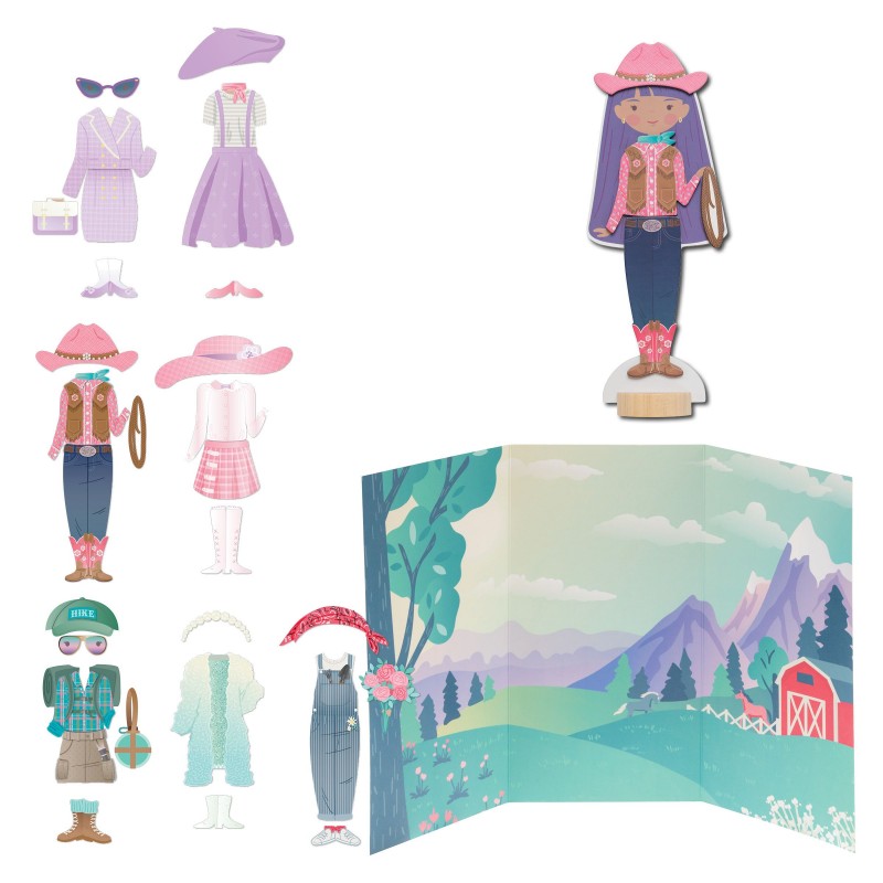Magnetki dress up POPOTNICA