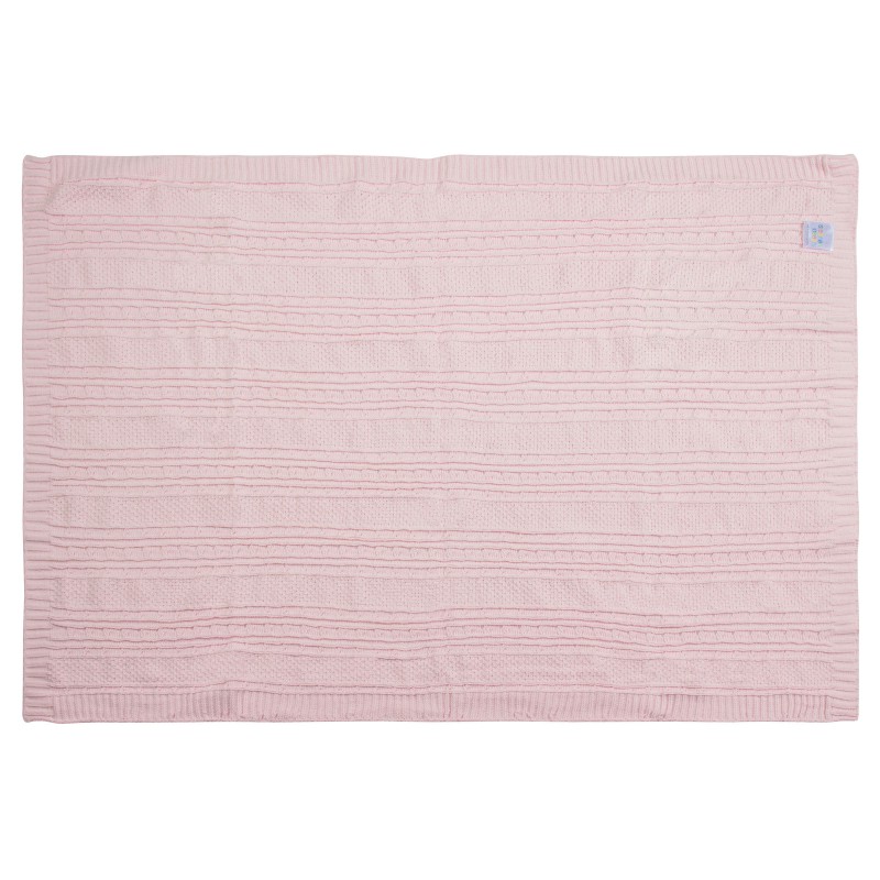 Chenille odejica PINK