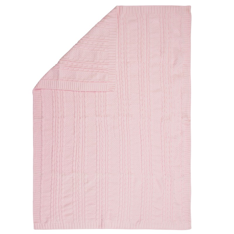 Chenille odejica PINK