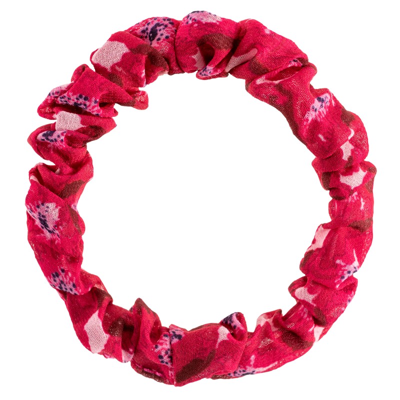 Scrunchies PINK & NAVY FLORAL