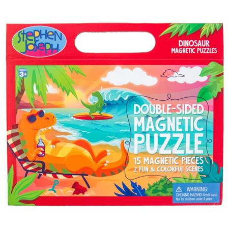 2-stranske magnetne puzzle DINO