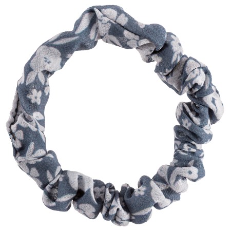 Scrunchies BLACK & GRAY FLORAL